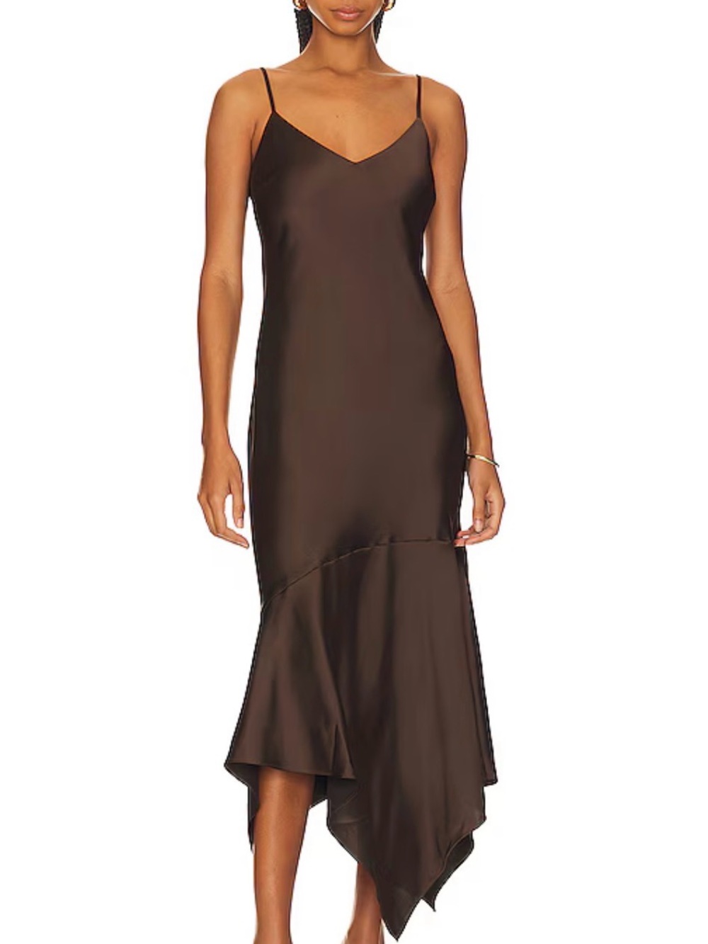 Steve Madden dark espresso, slip dress
